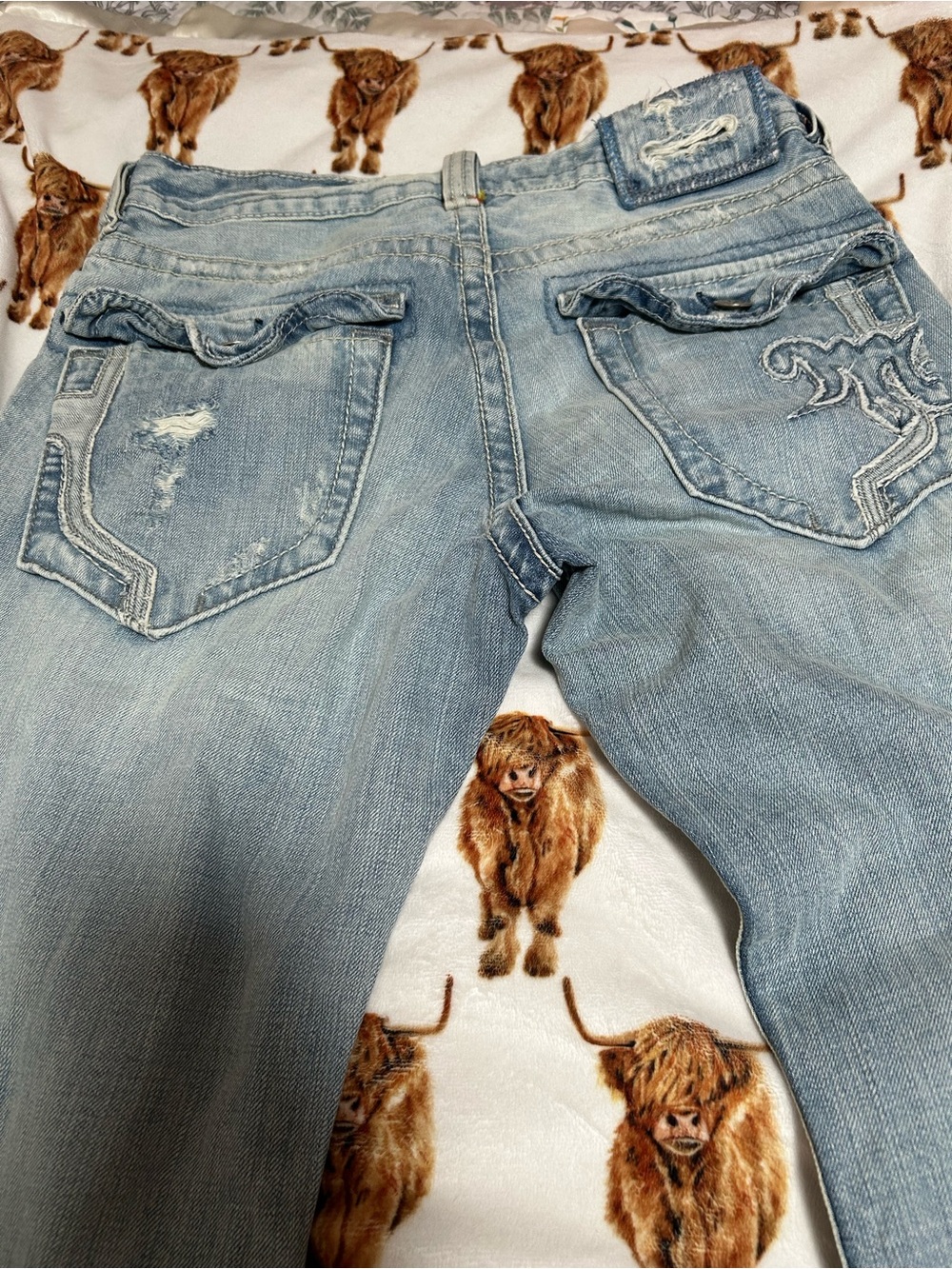 Light Blue Bootcut Men’s Jeans